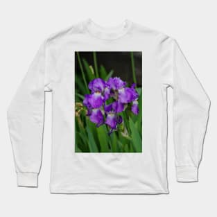 Flower with morning dew Long Sleeve T-Shirt